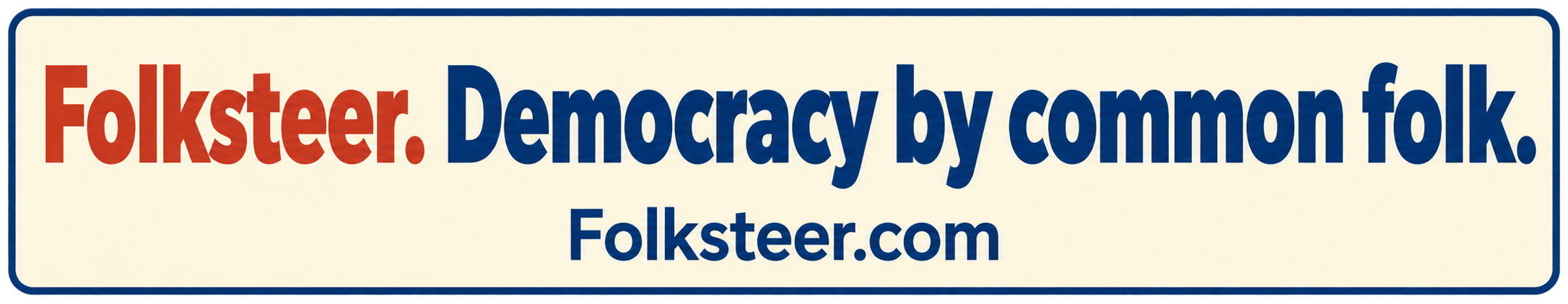 FOLKSTEER DEMOCRATIC ORGANIZATION